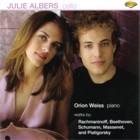 Julie Albers - Cello, Orion Weiss - Paino